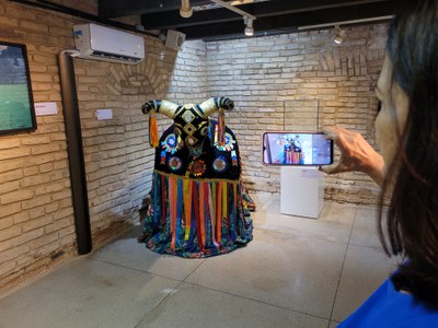 De terça a sexta-feira, a exposição está aberta ao público, no MTB. Foto: Guilherme Honório De terça a sexta-feira, a exposição está aberta ao público, no MTB. Foto: Guilherme Honório