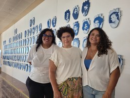 Visitantes prestigiam a exposição da Pinacoteca da Ufal na Bienal do Livro de Alagoas